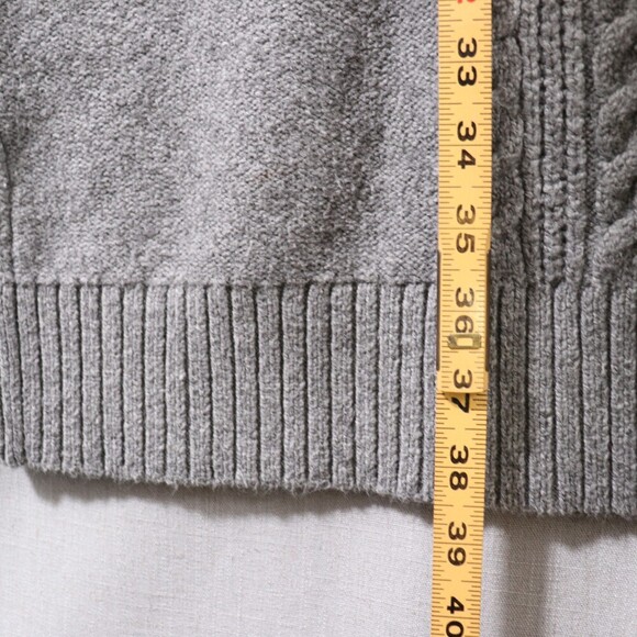 Torrid Cable Knit Sweater Dress Womens 2X Gray Long Sleeve Cozy Knit - Picture 10 of 10